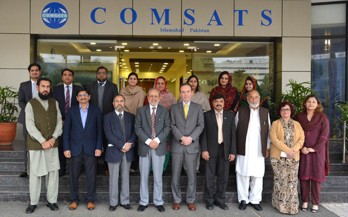 The Ambassador of Argentina to Pakistan Visits COMSATS Secretariat