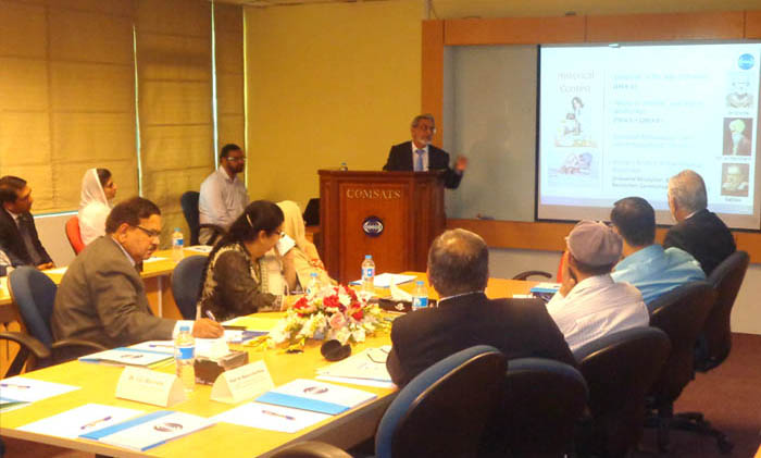 COMSATS’ Science Ambassador Emeritus delivers Talk on Science Diplomacy