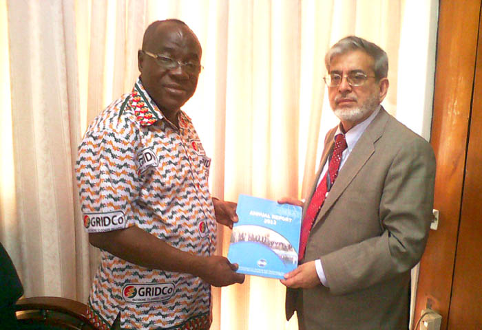 The Minister for Environment, Science, Technology and Innovation, Government of Ghana, briefed about COMSATS’ programmes and recent activities