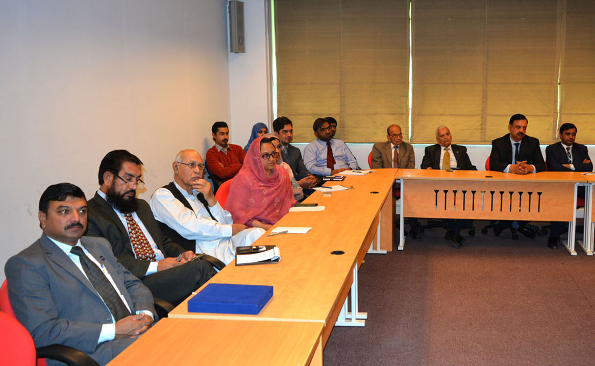 Presentation on SDGs in Pakistan held at COMSATS Secretariat