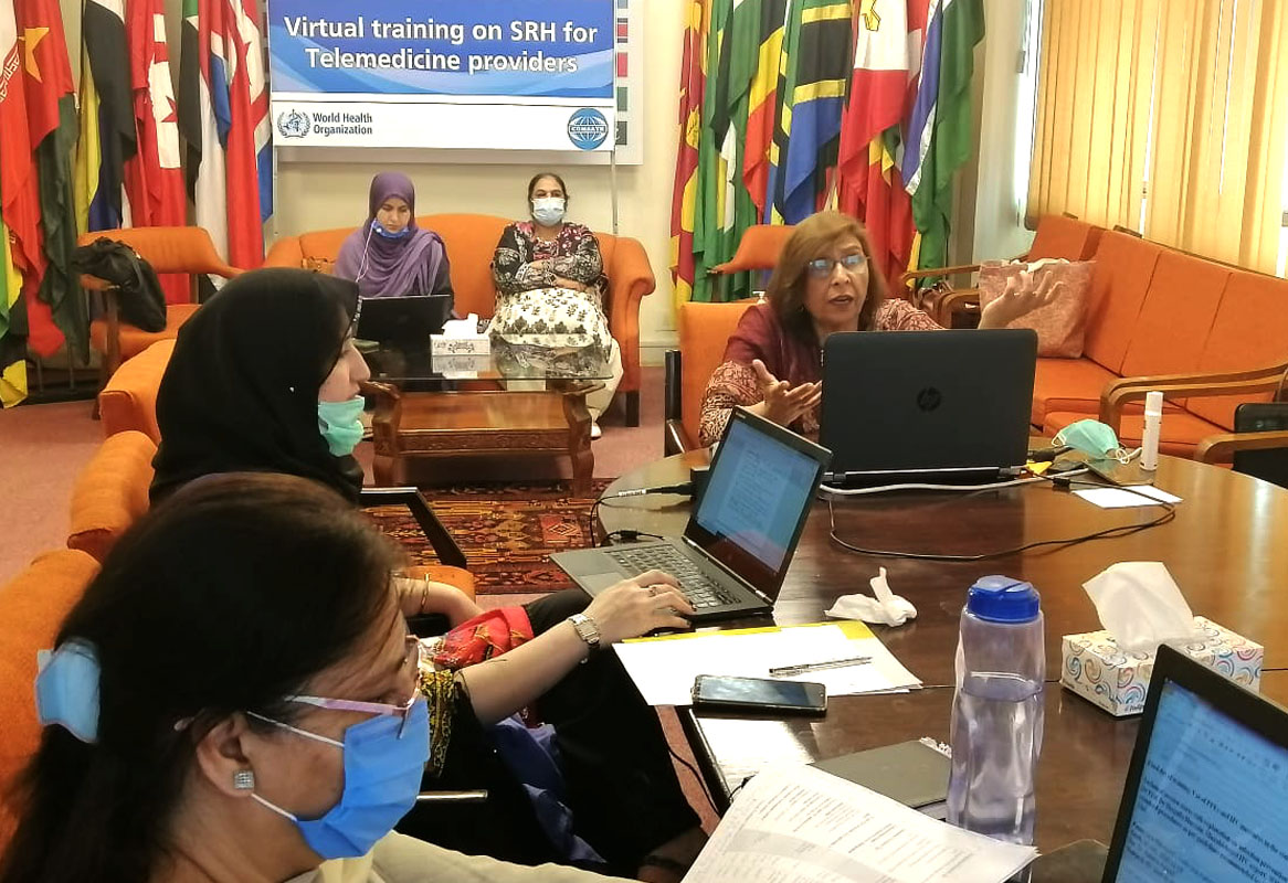 COMSATS, WHO & MoNHSR&C Trained SBAs from Telehealth Clinics of Punjab, Sindh, and KPK