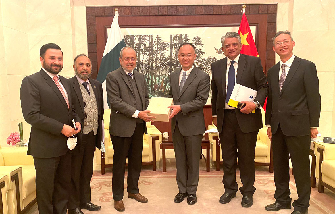 Meeting of COMSATS’ Delegation with the New Ambassador of China to Pakistan