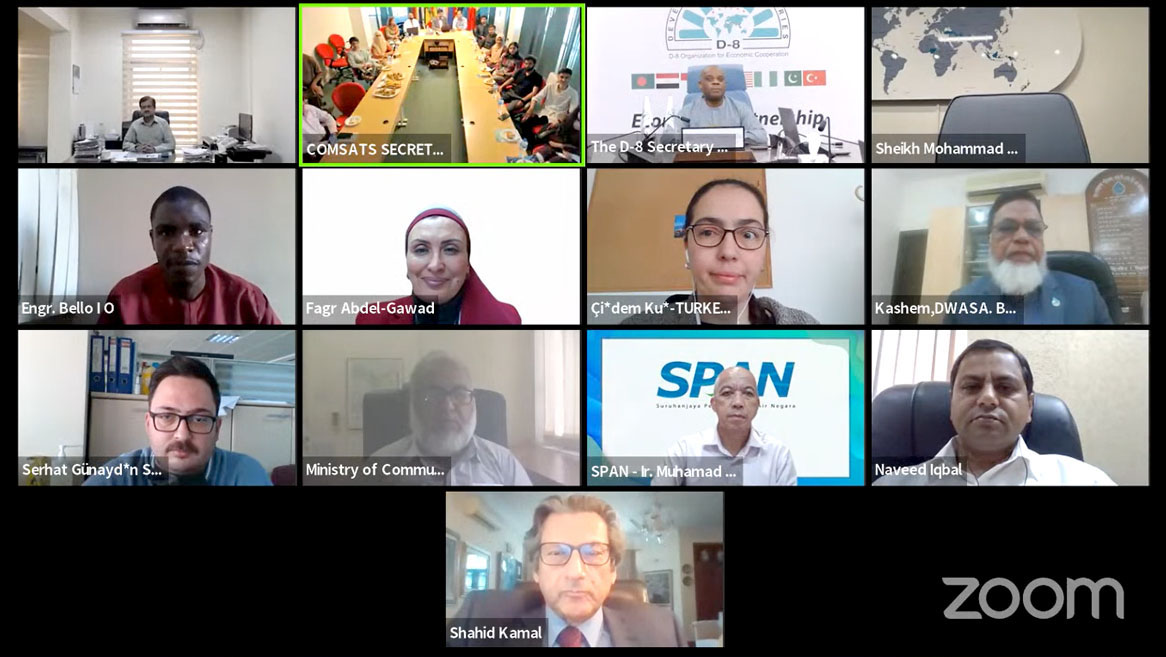 COMSATS Centre for Climate and Sustainability (CCCS) holds webinar on ‘Feasibility Study of Provision of Safe Drinking Water through Water Conservation’