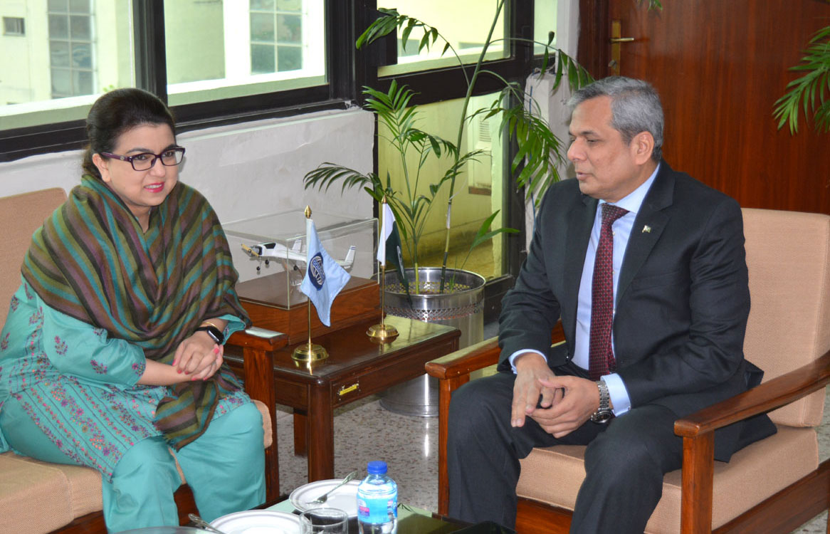 ED COMSATS Met with SAPM on Youth Affairs, Government of Pakistan