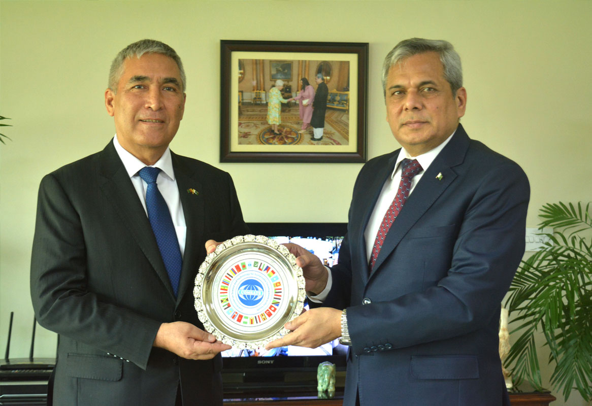 Turkmenistan Ambassador Calls on Executive Director COMSATS