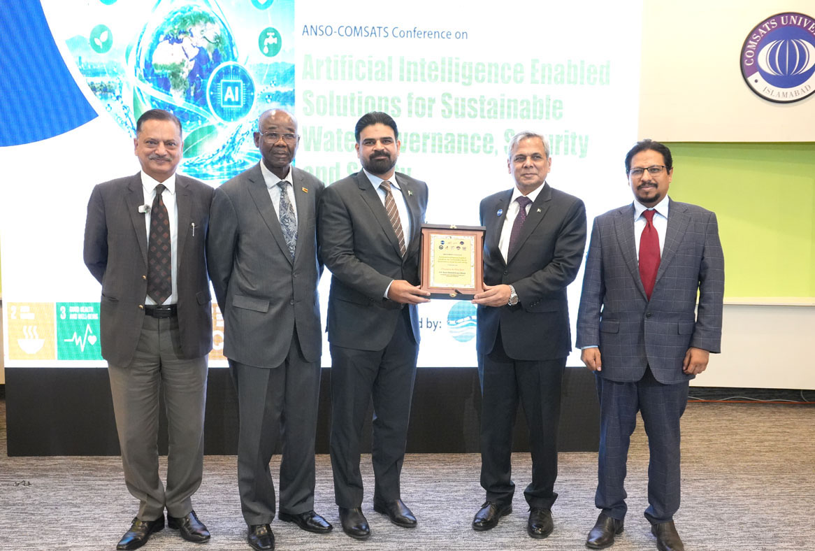 ANSO–COMSATS International Conference on AI-Enabled Solutions for Water Inaugurated